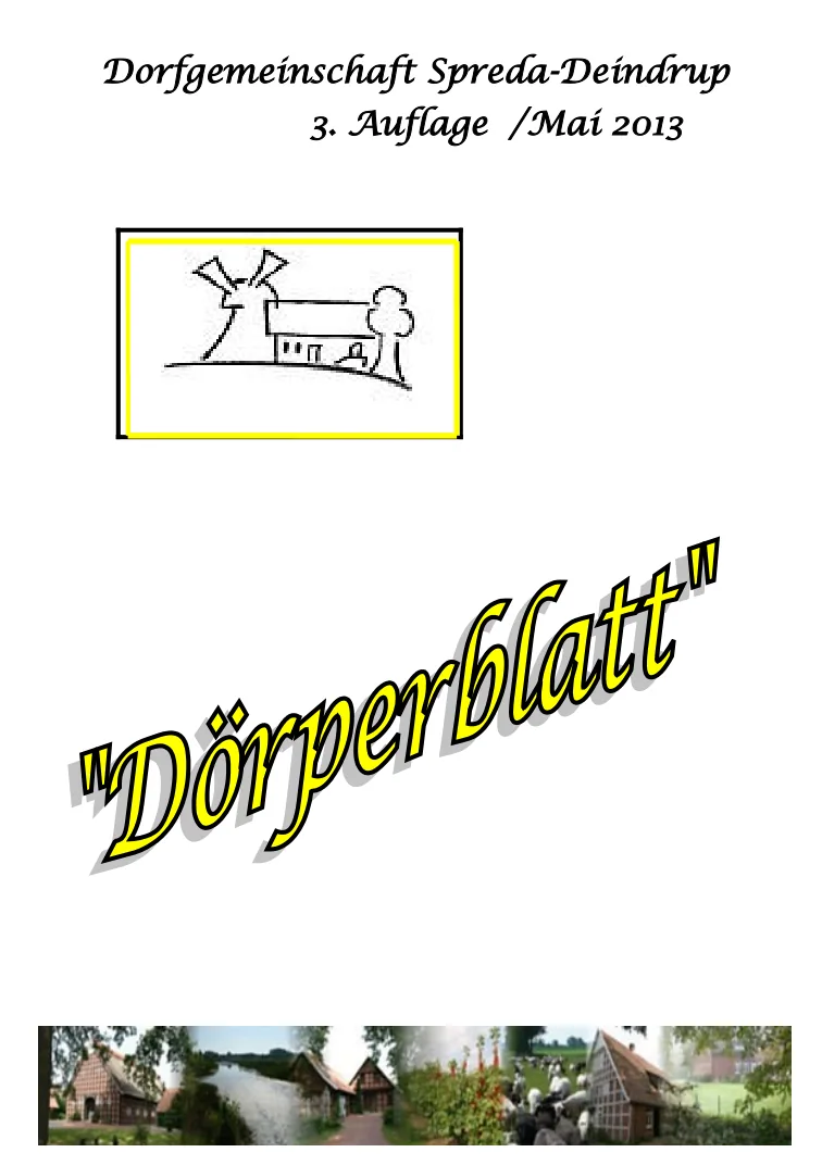 Dörperblatt – 3. Auflage