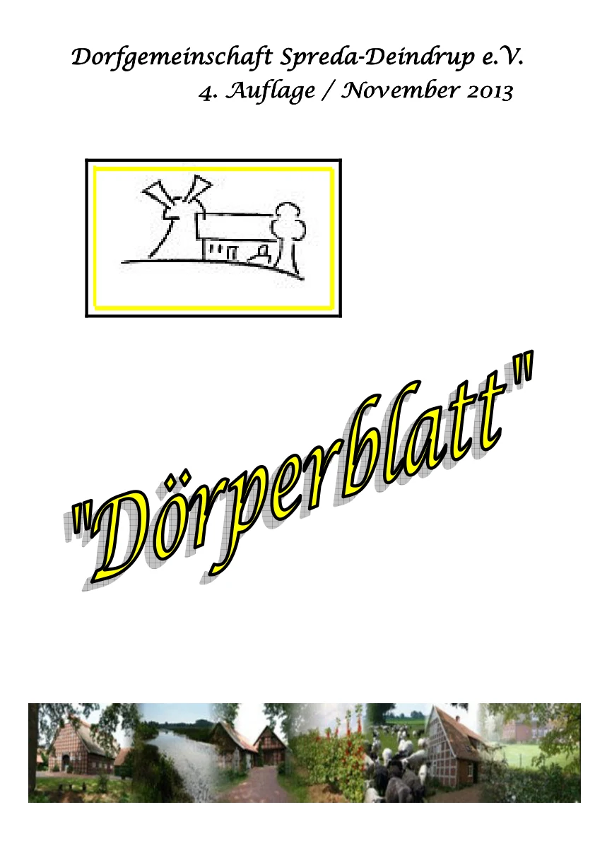 Dörperblatt – 4. Auflage
