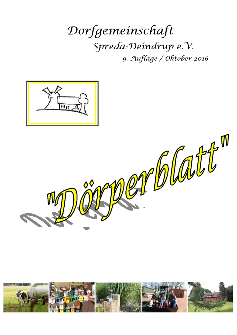 Dörperblatt – 9. Auflage