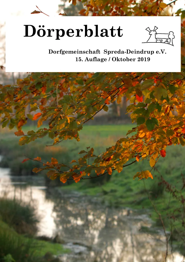 Dörperblatt – 15. Auflage
