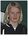 Annika Holtvogt als junge Tennisspielerin