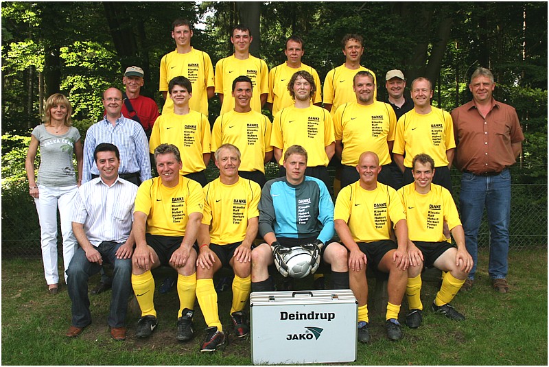 Fußballmannschaft Deindrup 2007
